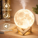 Umidificador de Ar Grande Lua Luminária 3D