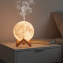 Umidificador de Ar Grande Lua Luminária 3D