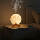 Umidificador de Ar Grande Lua Luminária 3D