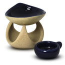 Aromatizador Cerâmico com Suporte Curvo | Elegância Artesanal no Seu Ambiente