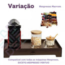 Bandeja Cantinho do Café com Gaveta 40 Cápsulas