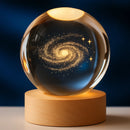 Luminária de Mesa para quarto Aconchegante | Bola de Cristal Decoração Globo Terrestre  Luxo